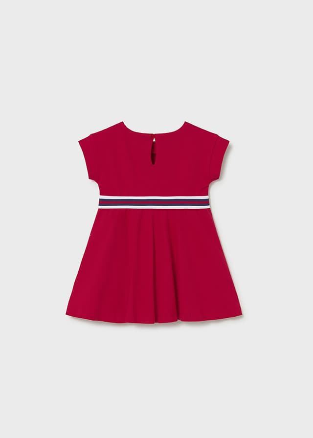 Vestido punto rojo - Imagen 2