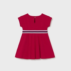 Vestido punto rojo - Imagen 2