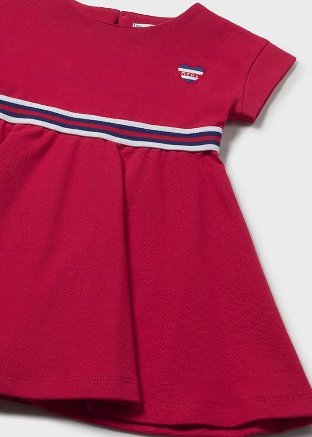 Vestido punto rojo - Imagen 3