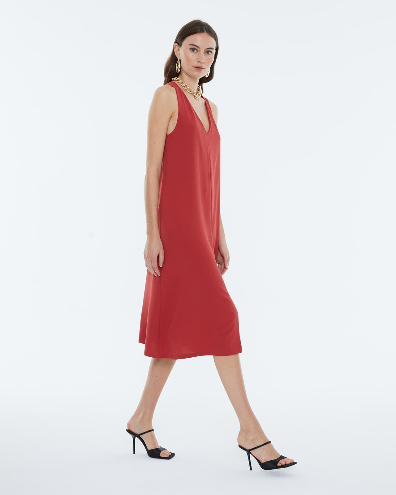 Vestido rojo - Imagen 2