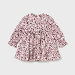 Vestido terciopelo estampado cuarzo - Imagen 2