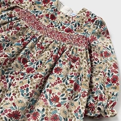 Vestido terciopelo guinda - Imagen 2