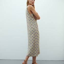 Vestido verde-morado - Imagen 2