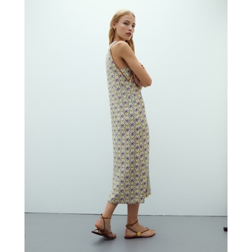 Vestido verde-morado - Imagen 2