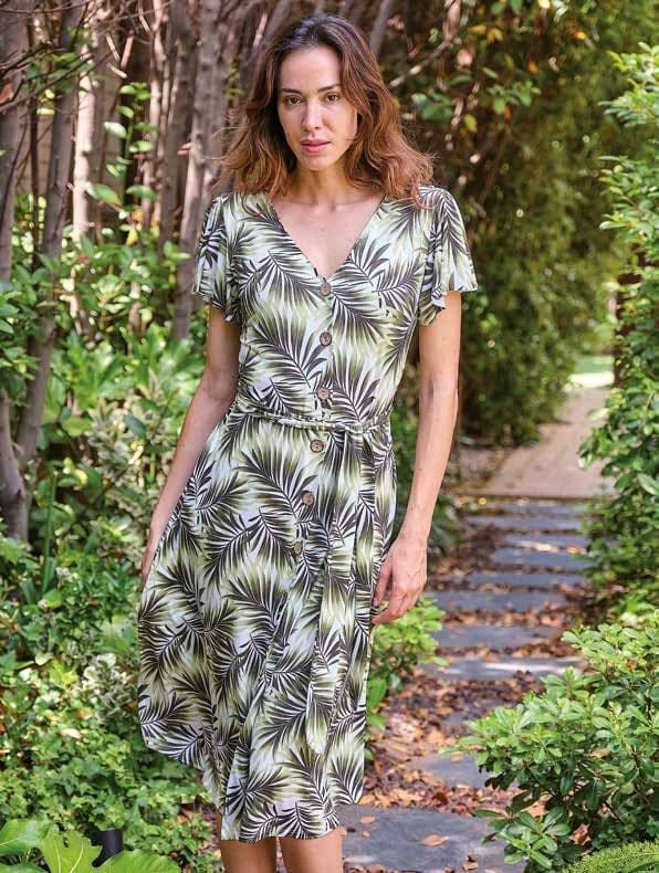 Vestido verde - Imagen 1