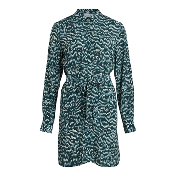 Vestido vifulia verde - Imagen 1