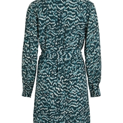 Vestido vifulia verde - Imagen 2