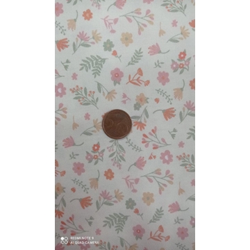 Viyela Algodón 100% rosa-agua - Imagen 1