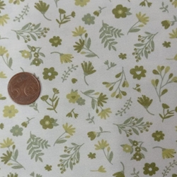 Viyela Algodón 100% verde - Imagen 1