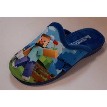 Zapatilla azulón bloques - Imagen 2