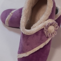 Zapatilla botín lila - Imagen 2
