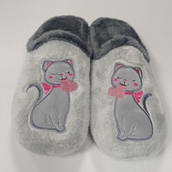 Zapatilla ceniza-marengo - Imagen 1