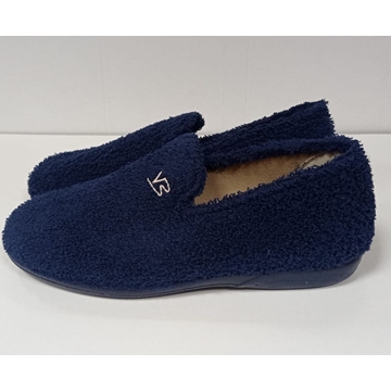 Zapatilla cerrada marino (toalla) - Imagen 1