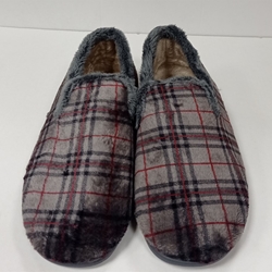 Zapatilla cuadros gris - Imagen 1