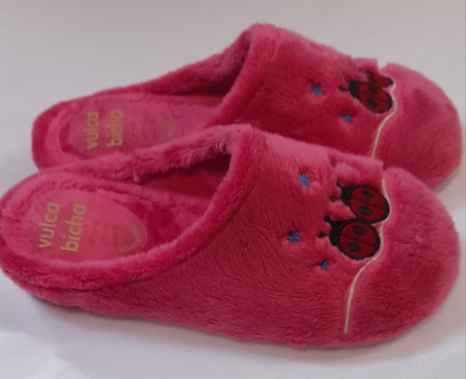 Zapatilla fresa mariquitas - Imagen 3