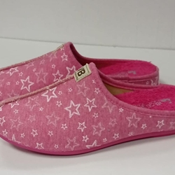 Zapatilla fucsia estrellas - Imagen 1