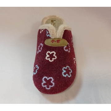 Zapatilla granate - Imagen 2