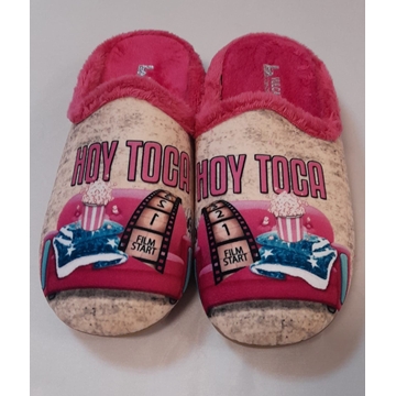 Zapatilla perla-fucsia - Imagen 1