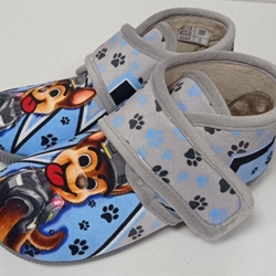 Zapatilla perrito gris - Imagen 2