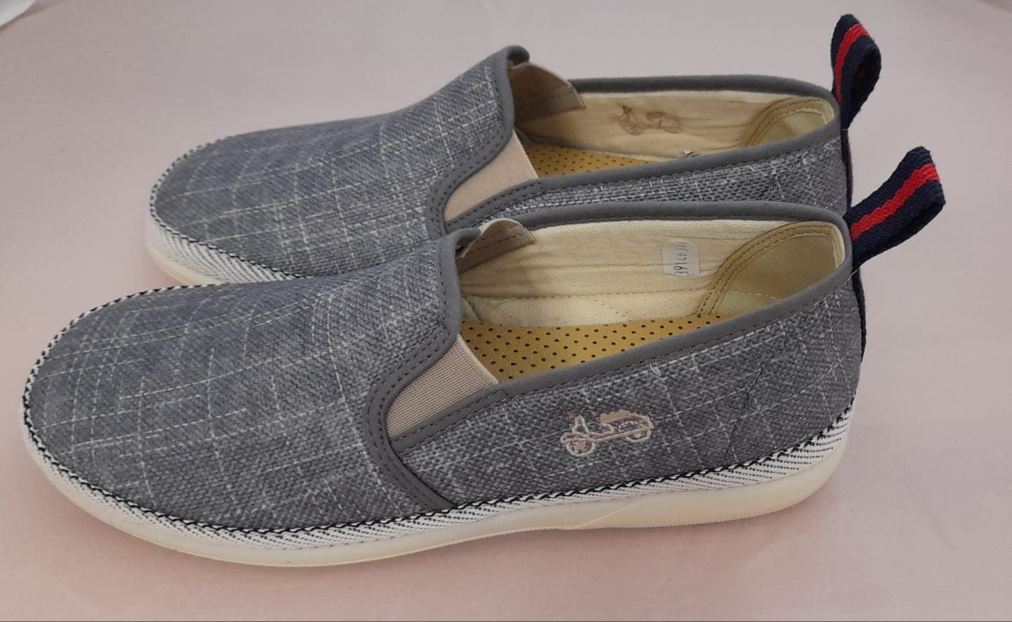 Zapatilla  vespa gris - Imagen 1