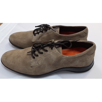 Zapato cordones taupe - Imagen 1