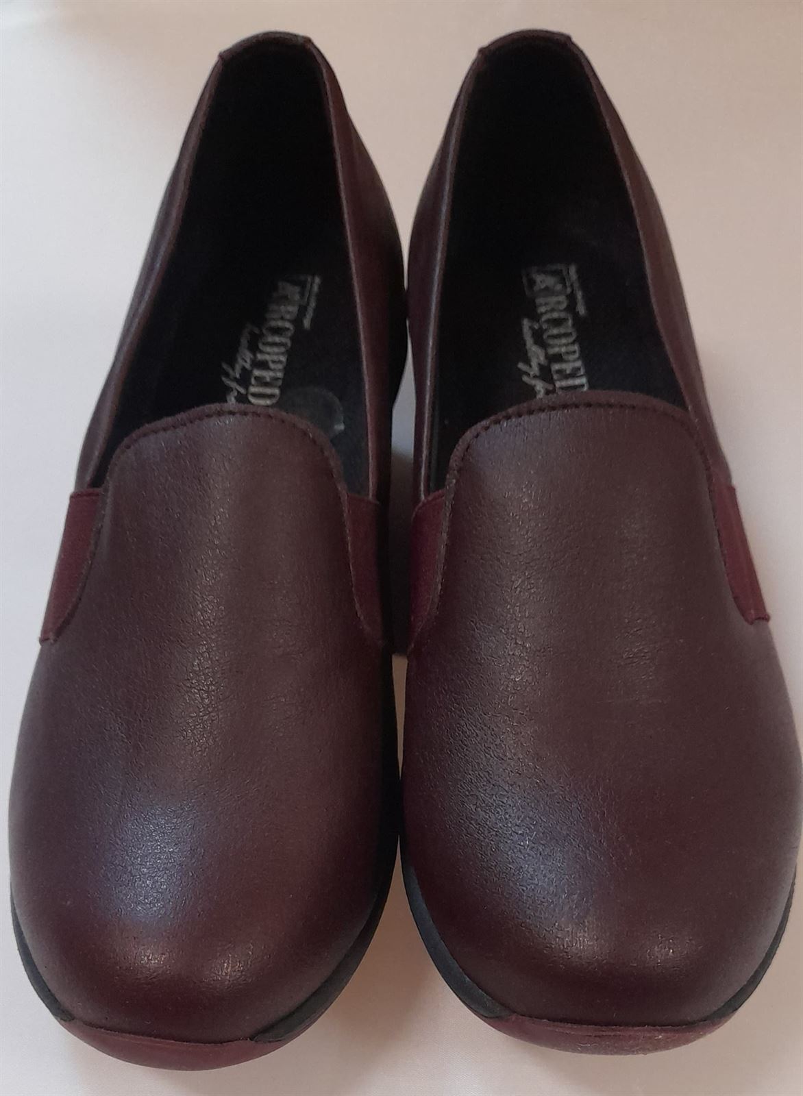 Zapatos burdeos Ruth - Imagen 1